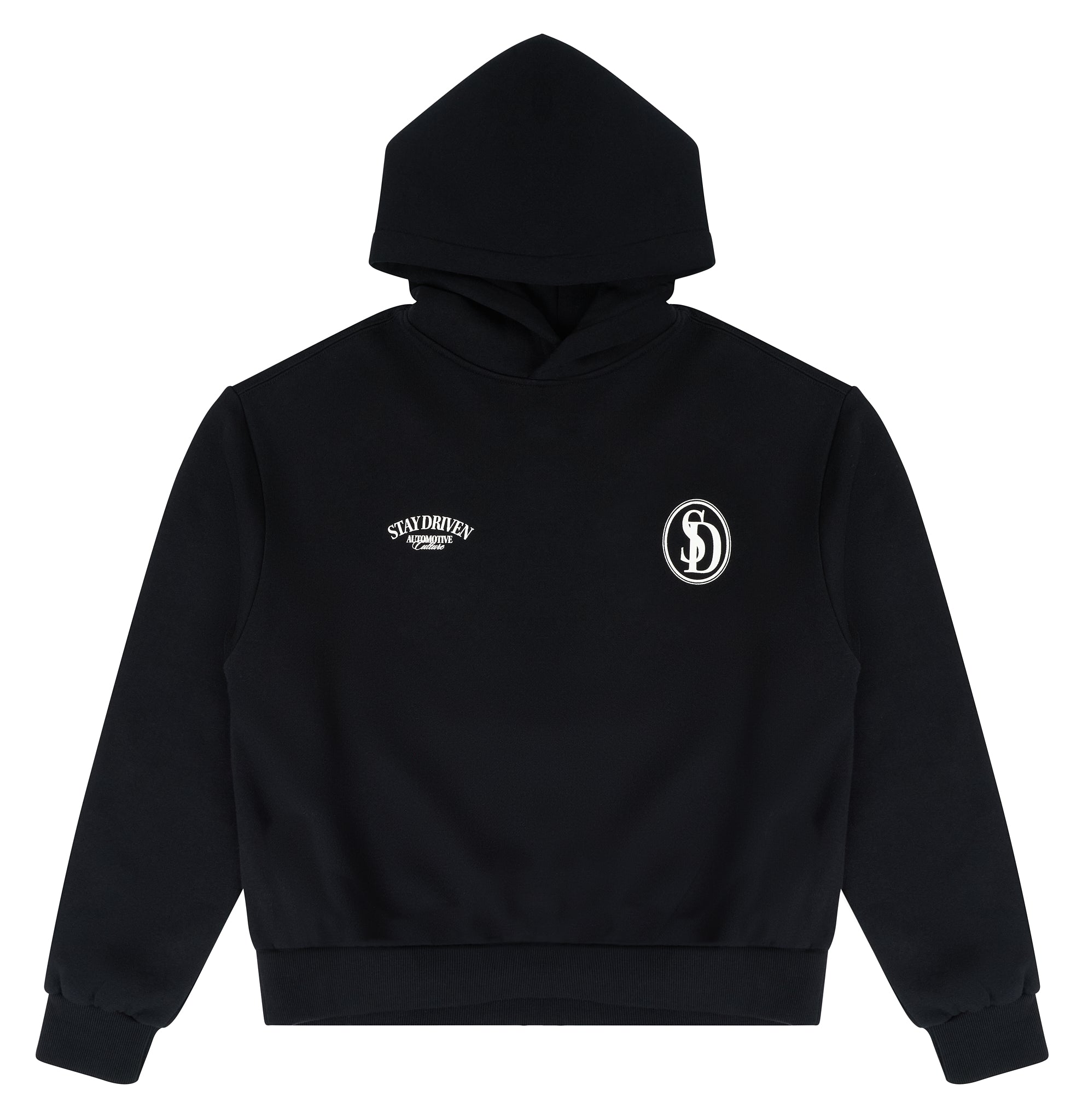 SD Logo Pullover Hoodie | Black
