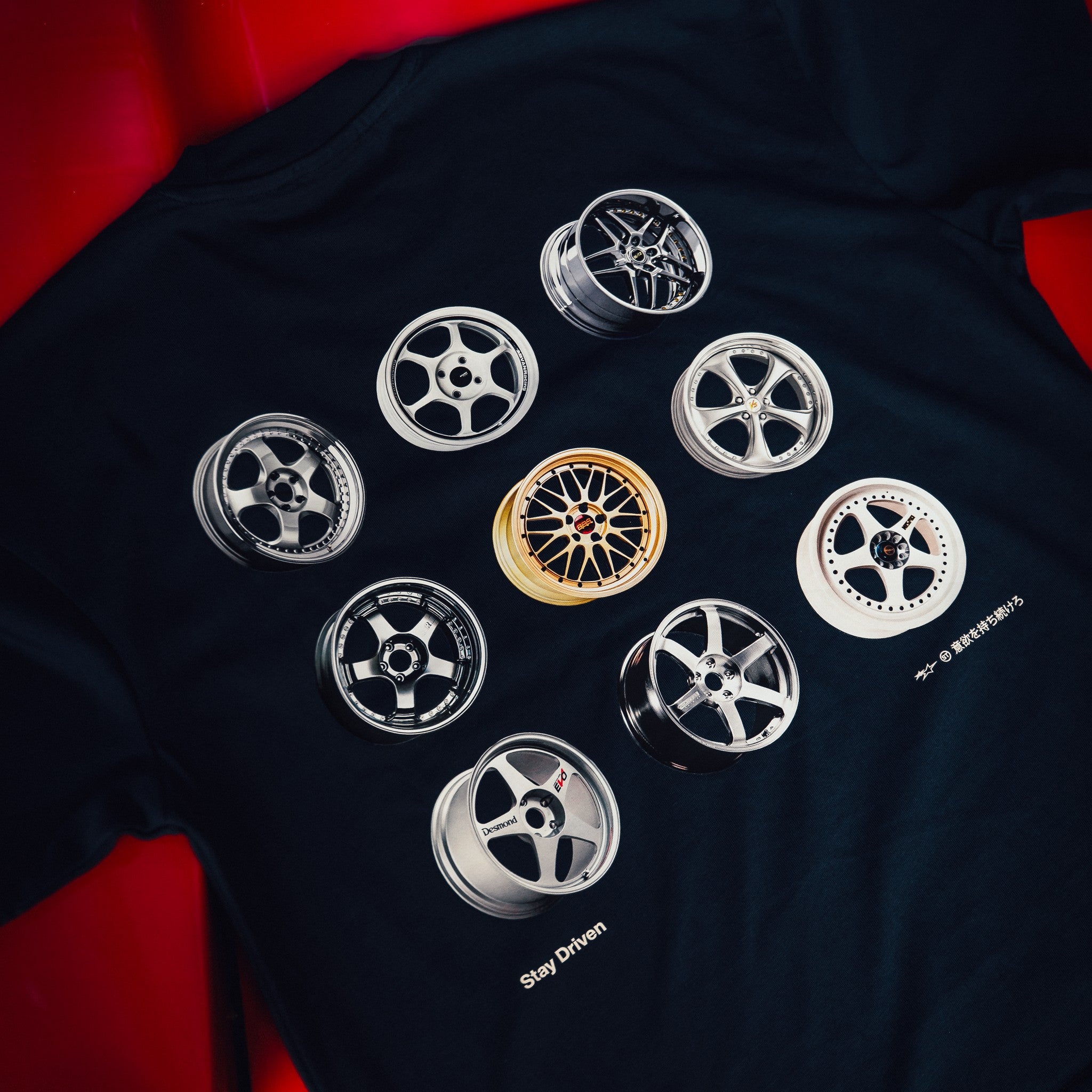 SD Wheel T-Shirt | Navy