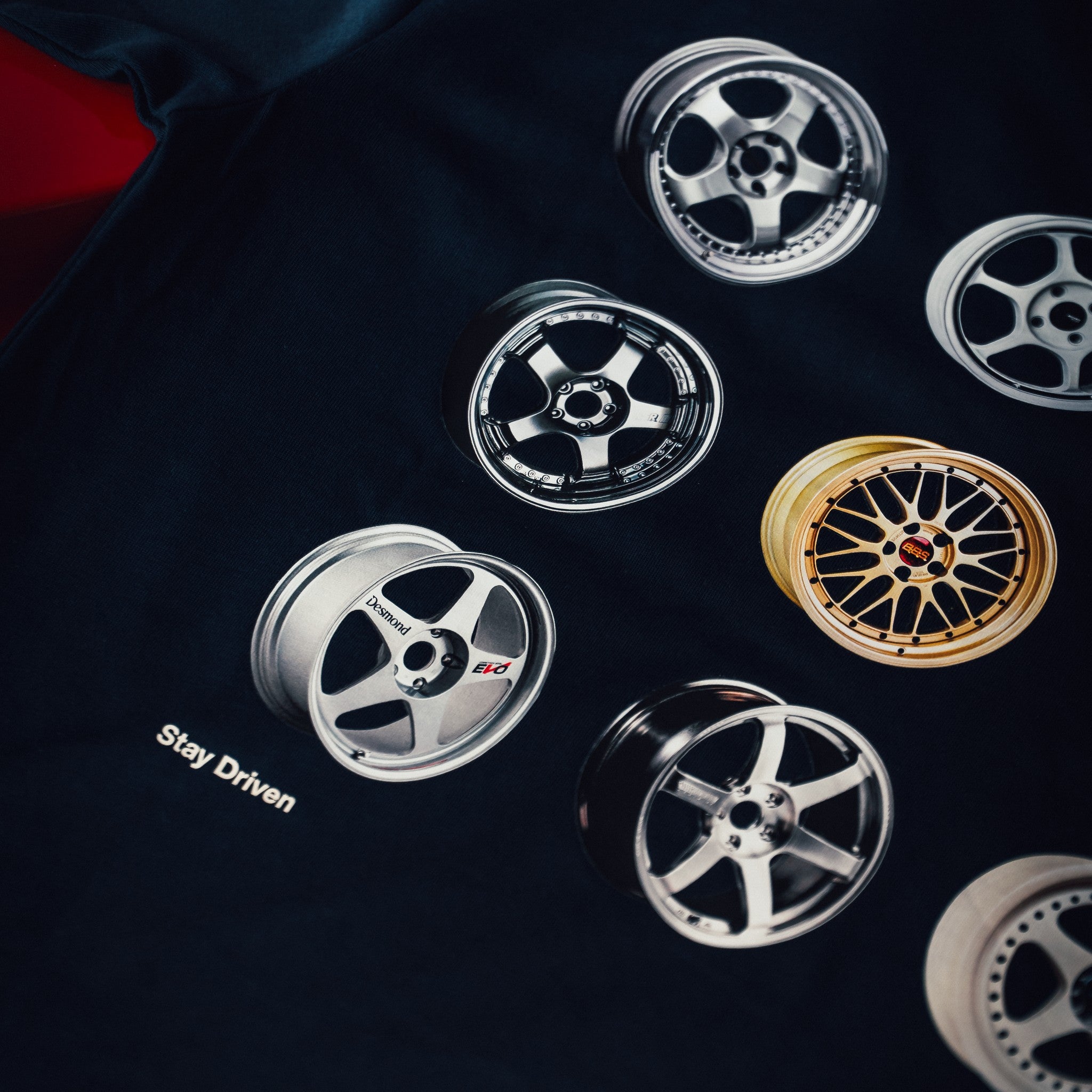 SD Wheel T-Shirt | Navy