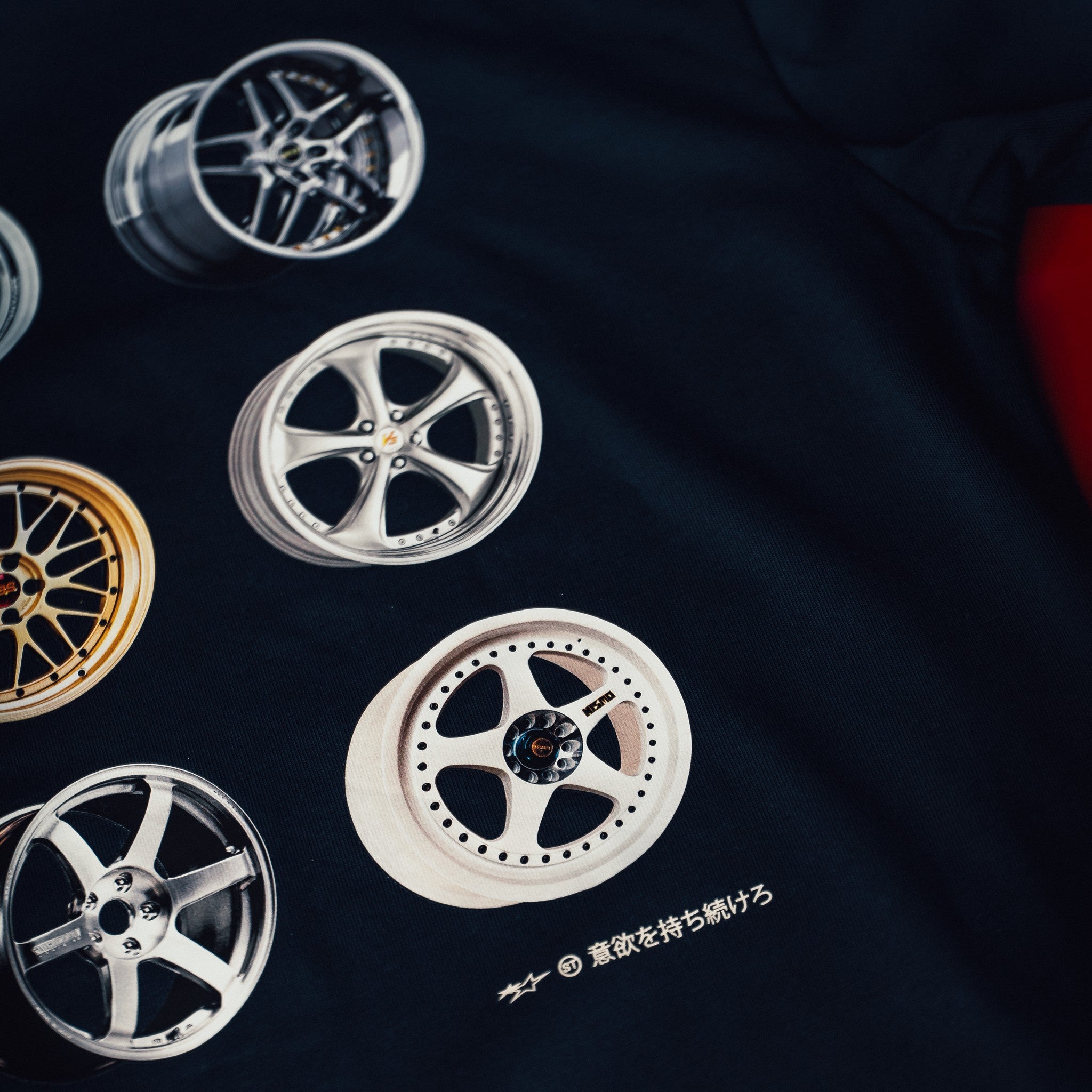 SD Wheel T-Shirt | Navy
